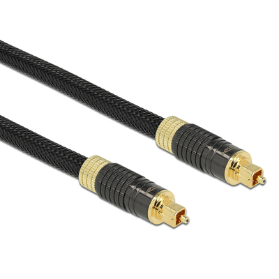 Product Καλώδιο Toslink Delock 86595, Gold Plated, 5M, Μαύρο base image
