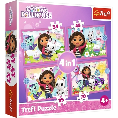 Product Παζλ 4in1 Adventures Of Gabi The Cat&#39;S House base image