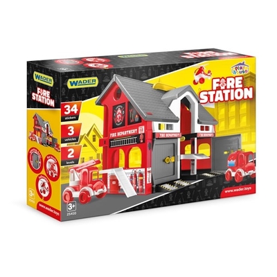 Product Αυτοκινητόδρομος Wader Set Play House - Fire Station base image