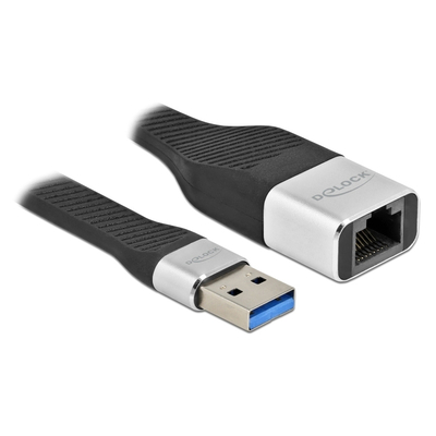 Product Καλώδιο USB Delock σε RJ45 86937, 10/100/1000 Mbps, 13cm, μαύρο base image