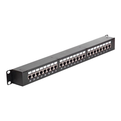 Product Patch Panel Delock with couplers - 1U - 19" base image