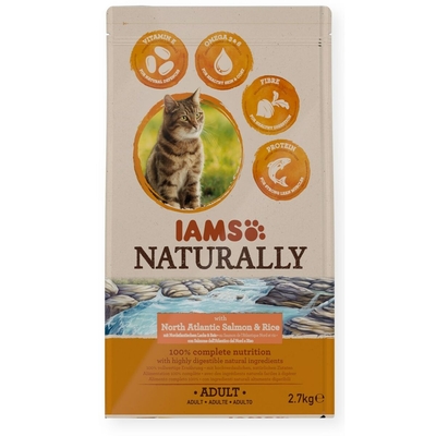 Product Γατοτροφή Eukanuba Naturally Adult Ψάρια base image