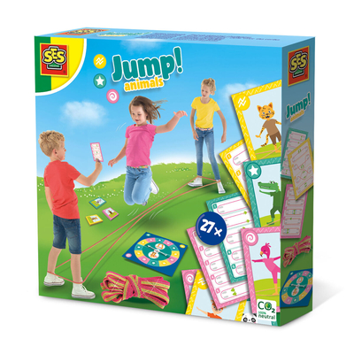 Product Παιχνίδι Δεξιοτήτων SES Creative Jump! Animals base image
