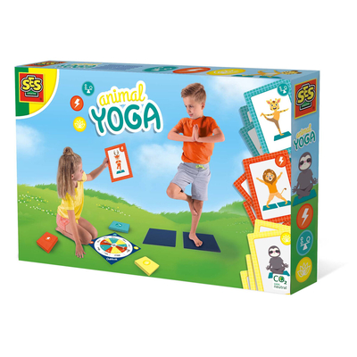 Product Παιχνίδια με τράπουλα SES Creative Animal Yoga base image