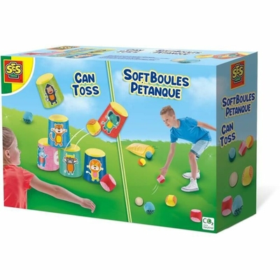 Product Παιχνίδι Δεξιοτήτων SES Creative Chamboule-tout and soft petanque balls base image