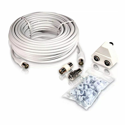 Product Ομοαξονικό Καλώδιο Κεραίας Τηλεόρασης Philips SWV2209W/10 Χαλκός 15 m base image