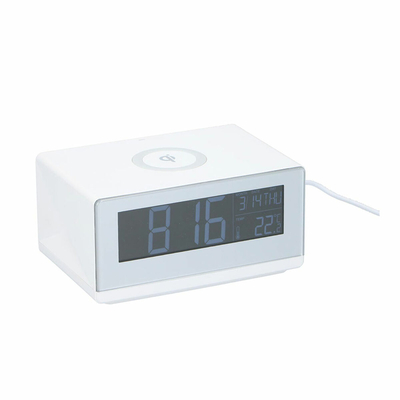 Product Ρολόι Ξυπνητήρι με Ασύρματο Φορτιστή Grundig Λευκό base image