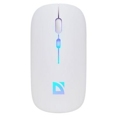 Product Ποντίκι Ασύρματο Defender Silent Click Touch Mm-997 Battery 800/1200/1600 Dpi White base image