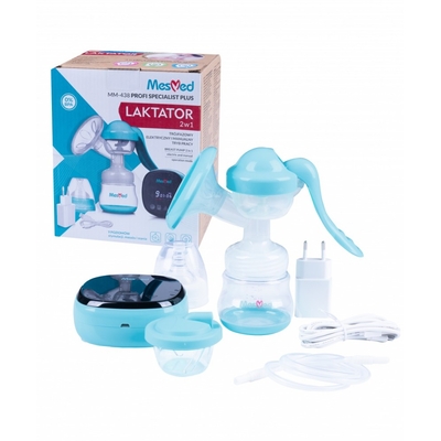 Product Θήλαστρο Mesmed Breast pump MM-438 Profi Specialist Plus 2in1 base image