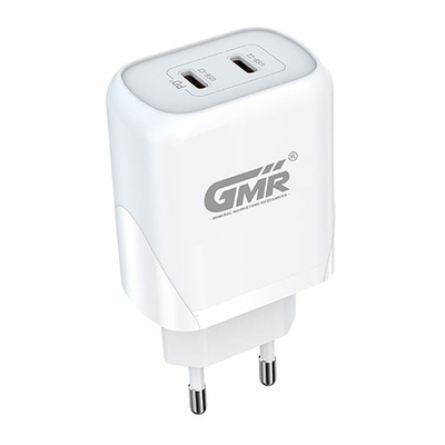 Product Φορτιστής Τοίχου Goms 40 W USB-C x 2 White base image