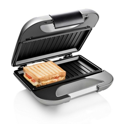 Product Τοστιέρα/Γκριλ Princess Μαύρο Γκρι 750 W base image