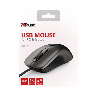 Product Ποντίκι Trust 23733 Μαύρο base image