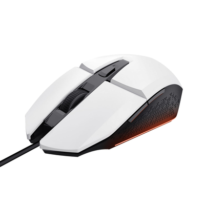 Product Ποντίκι Gaming Ενσύρματο Trust 25066 GXT109W Λευκό Μαύρο/Λευκό base image