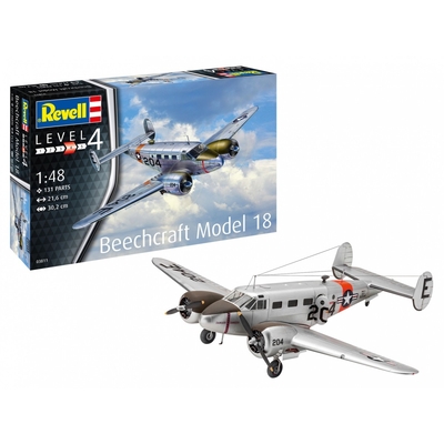 Product Φιγούρα Μοντελισμού Plasic Beechcraft 18 1/48 base image