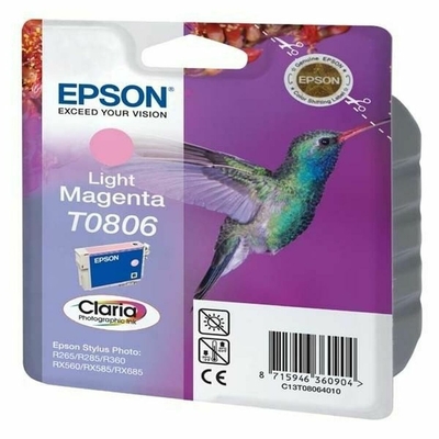 Product Αυθεντικό Μελάνι Epson T0806 Ανοιχτό Ματζέντα base image