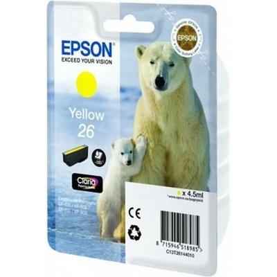 Product Αυθεντικό Μελάνι Epson 26 Κίτρινο base image