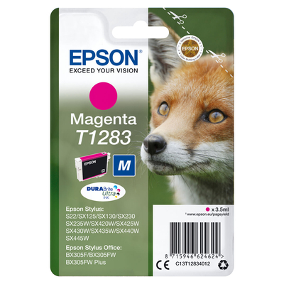 Product Αυθεντικό Μελάνι Epson C13T12834022 Κόκκινο Mατζέντα base image
