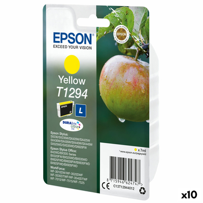 Product Μελάνι Epson T1294 Κίτρινο (x10)  base image