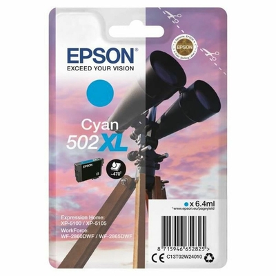 Product Αυθεντικό Μελάνι Epson C13T02W24020 Μαύρο Κυανό base image