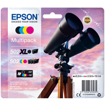 Product Αυθεντικό Μελάνι Epson 502 XL Μαύρο base image