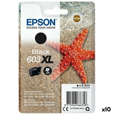 Product Αυθεντικό Μελάνι Epson 603 XL Μαύρο (x10) base image