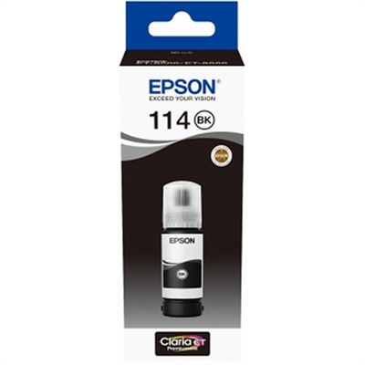 Product Μελάνι για Επαναφορτιζόμενα Δοχεία Epson Ecotank 114 70 ml Μαύρη Φωτογραφία base image