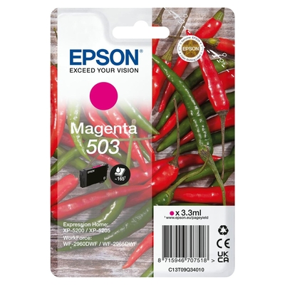Product Αυθεντικό Μελάνι Epson C13T09Q34020 Μαύρο Mατζέντα base image