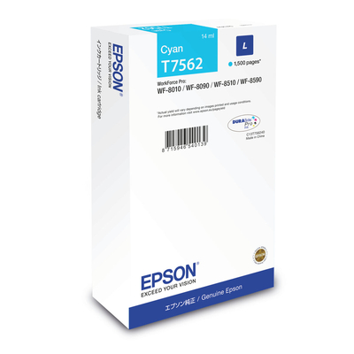 Product Αυθεντικό Μελάνι Epson C13T75624N Μπλε Κυανό base image