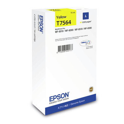 Product Αυθεντικό Μελάνι Epson C13T75644N Κίτρινο base image