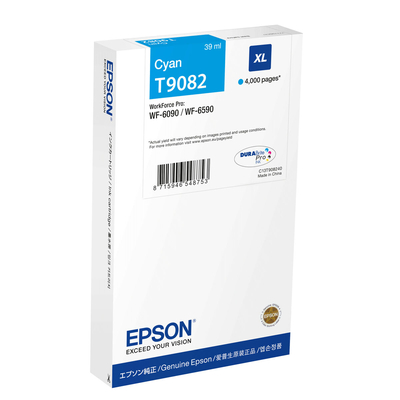 Product Αυθεντικό Μελάνι Epson C13T90824N Μπλε Κυανό base image