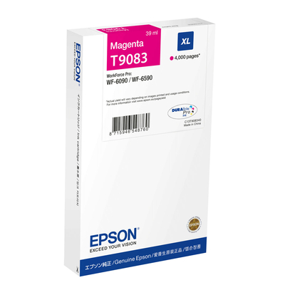 Product Αυθεντικό Μελάνι Epson C13T90834N Κόκκινο Mατζέντα base image