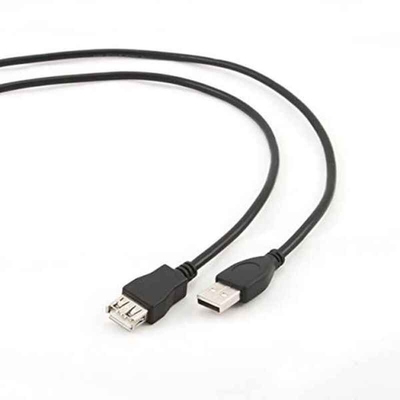 Product Καλώδιο Επέκτασης USB GEMBIRD Μαύρο 3 m base image
