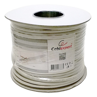 Product Καλώδιο Δικτύου Κατηγορία 6 UTP GEMBIRD UPC-6004SE-SOL/100 (100 m) Μπομπίνα/σπείρα Γκρι base image