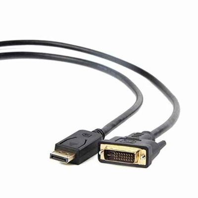 Product DisplayPort Αντάπτορας σε DVI GEMBIRD CC-DPM-DVIM-6 1080 px 1,8 m Μαύρο base image