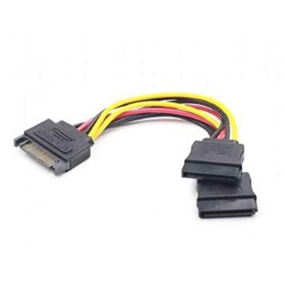 Product Καλώδιο Τροφοδοσίας SATA GEMBIRD CC-SATAM2F-01 (15 cm) base image