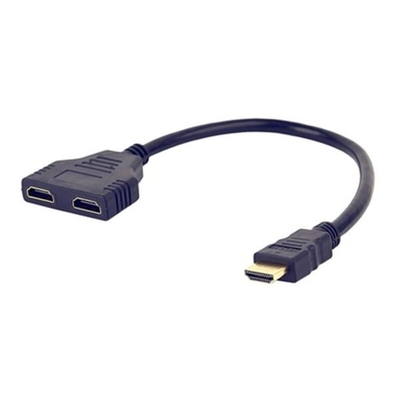 Product Αντάπτορας HDMI σε Διπλό HDMI GEMBIRD DSP-2PH4-04 Μαύρο base image