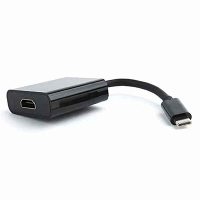 Product Αντάπτορας USB C σε HDMI GEMBIRD WNP-RP300-01 4K Ultra HD USB-C 3.1 Μαύρο base image