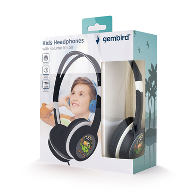Product Ακουστικά Κεφαλής GEMBIRD MHP-JR-BK Παιδικά base image