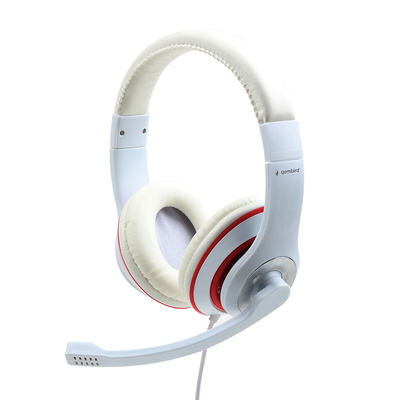 Product Ακουστικά με Μικρόφωνο Gembird MHS-03-WTRD Λευκό base image