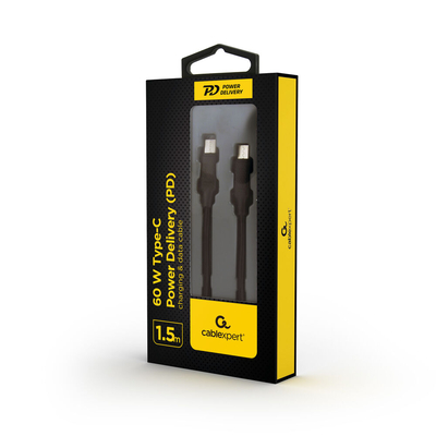 Product Καλώδιο USB-C GEMBIRD CC-USB2-CMCM60-1.5M (1,5 m) base image