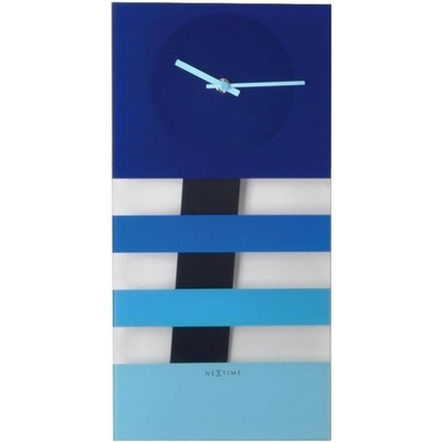 Product Ρολόι Τοίχου Nextime 2855BL 38 x 19 cm base image