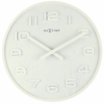 Product Ρολόι Τοίχου Nextime 3096WI 35 cm base image