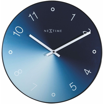 Product Ρολόι Τοίχου Nextime 8194BL 40 cm base image