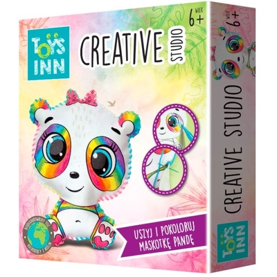 Product Παιδικές Χειροτεχνίες Stnux Creative Studio panda sewing and coloring set base image