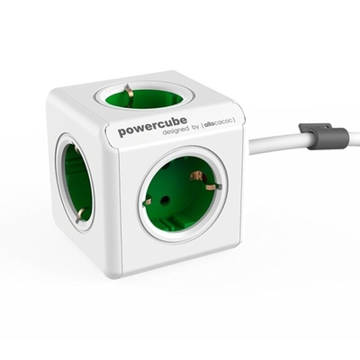 Product Πολύπριζο Kύβος Allocacoc Power Cube 5 100-250V 13-16A Λευκό base image