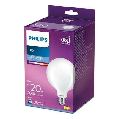 Product Λάμπα LED Philips 8718699764975 D 13 W E27 2000 Lm 12,4 x 17,7 cm (6500 K) base image