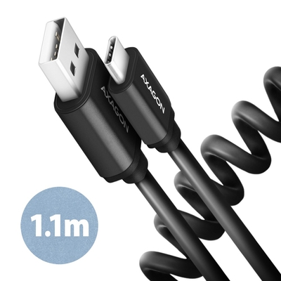 Product Καλώδιο Axagon Bucm-Am20tb Twist Er Usb-C Usb-A 1.1 base image