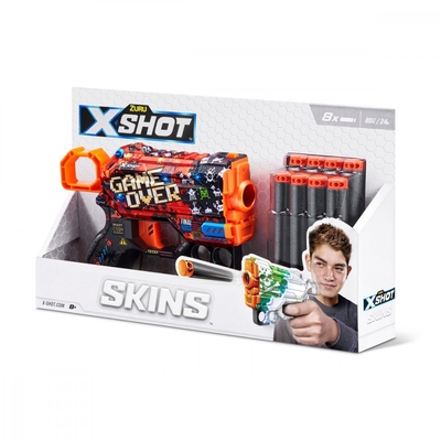 Product Παιδικό Όπλο Zuru Launcher SKINS MENACE (8 Darts) Color B base image