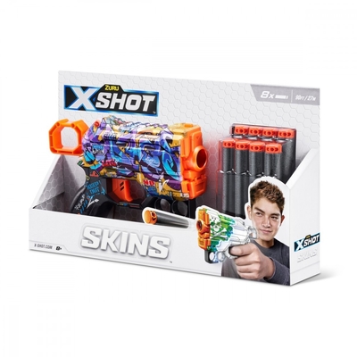 Product Παιδικό Όπλο Zuru Launcher SKINS MENACE (8 Darts) Color D base image