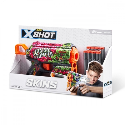 Product Παιδικό Όπλο Δράσης Zuru X-Shot Launcher Skins Flux (8 Darts) Color A base image